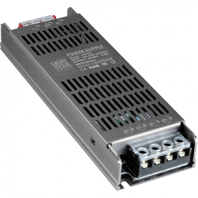 Блок питания LIGHTSTAR 48V для трека 300W 448301 Блок питания LIGHTSTAR 48V для трека 300W 448301