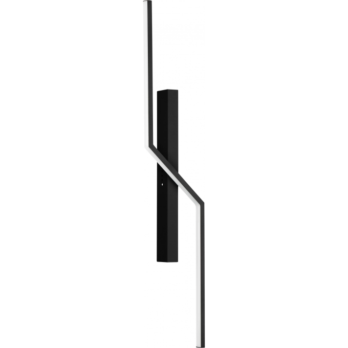 Бра LIGHTSTAR PALLA 17W LED 532LM 120G 3000K черный 739627