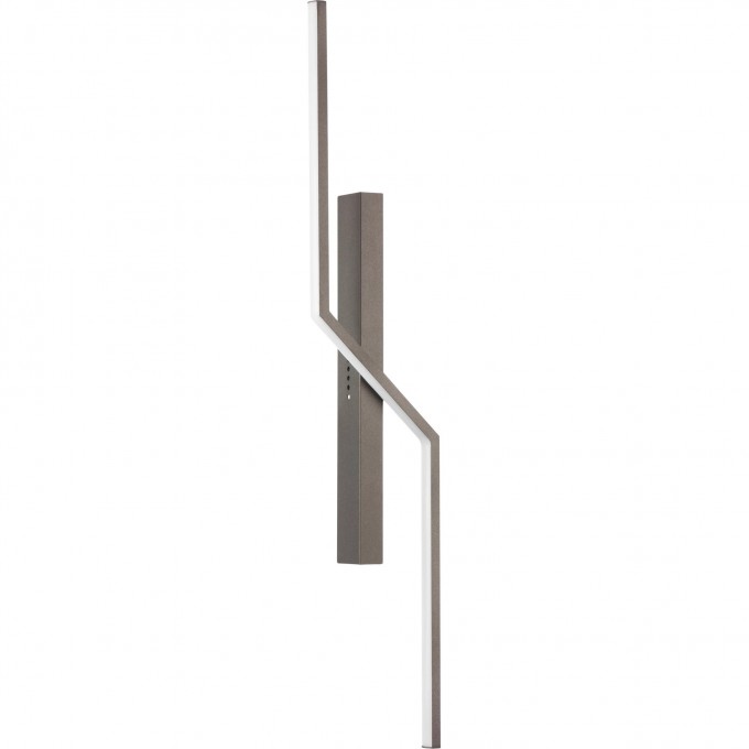 Бра LIGHTSTAR PALLA 17W LED 532LM 120G 3000K кофейный 739628