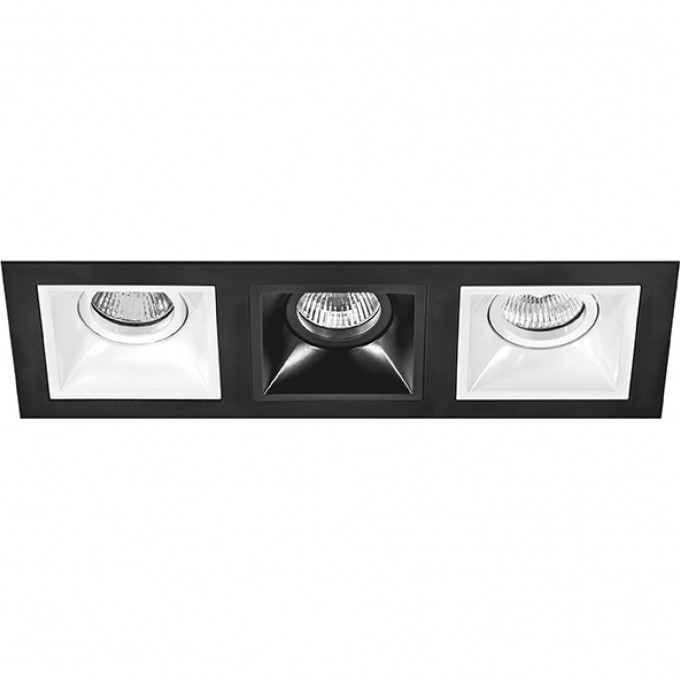 Комплект из светильника и рамки LIGHTSTAR Domino D537060706 Комплект из светильника и рамки LIGHTSTAR Domino D537060706