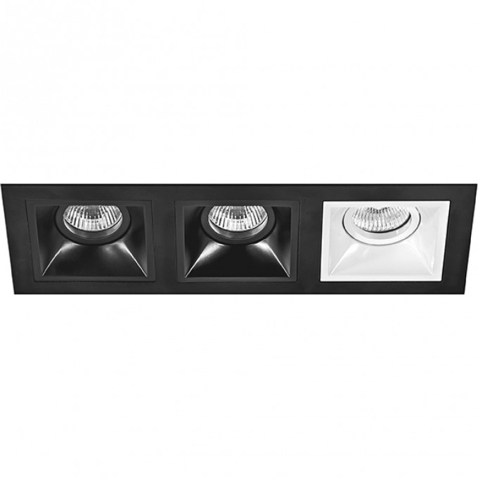 Комплект из светильника и рамки LIGHTSTAR Domino D537070706 Комплект из светильника и рамки LIGHTSTAR Domino D537070706