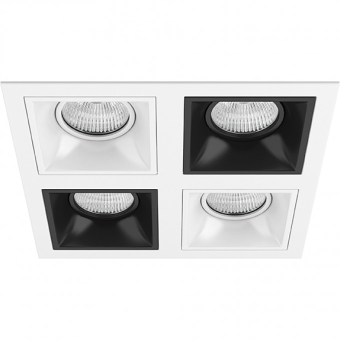 Комплект из светильников и рамки LIGHTSTAR Domino D54606070607 Комплект из светильников и рамки LIGHTSTAR Domino D54606070607