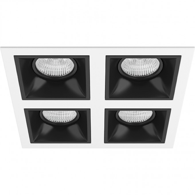 Комплект из светильников и рамки LIGHTSTAR Domino D54607070707 Комплект из светильников и рамки LIGHTSTAR Domino D54607070707
