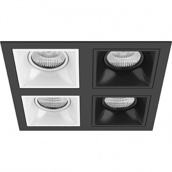 Комплект из светильников и рамки LIGHTSTAR Domino D54706060707 Комплект из светильников и рамки LIGHTSTAR Domino D54706060707