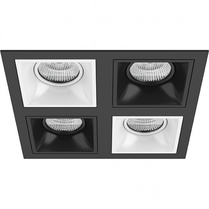 Комплект из светильников и рамки LIGHTSTAR Domino D54706070607 Комплект из светильников и рамки LIGHTSTAR Domino D54706070607