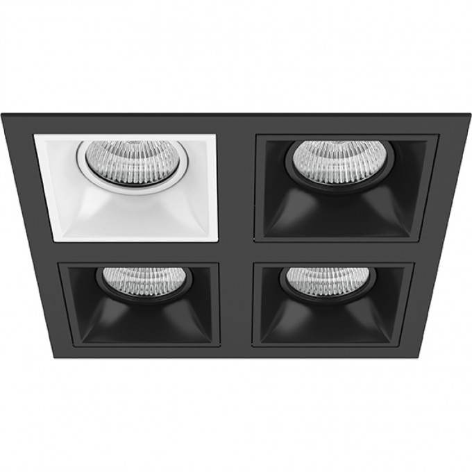 Комплект из светильников и рамки LIGHTSTAR Domino D54706070707 Комплект из светильников и рамки LIGHTSTAR Domino D54706070707