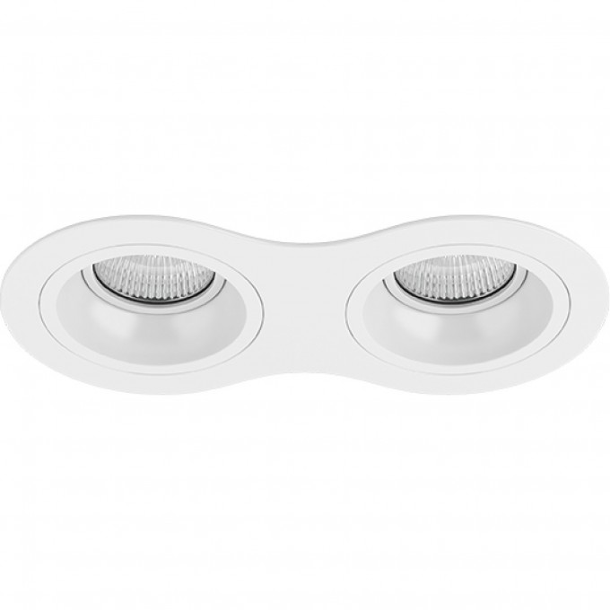Комплект из светильников и рамки LIGHTSTAR Domino D6260606 Комплект из светильников и рамки LIGHTSTAR Domino D6260606