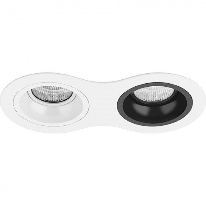 Комплект из светильников и рамки LIGHTSTAR Domino D6260607 Комплект из светильников и рамки LIGHTSTAR Domino D6260607