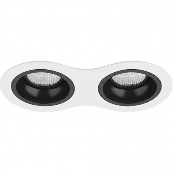 Комплект из светильников и рамки LIGHTSTAR Domino D6260707