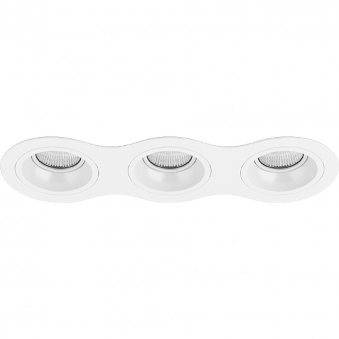 Комплект из светильников и рамки LIGHTSTAR Domino D636060606 Комплект из светильников и рамки LIGHTSTAR Domino D636060606