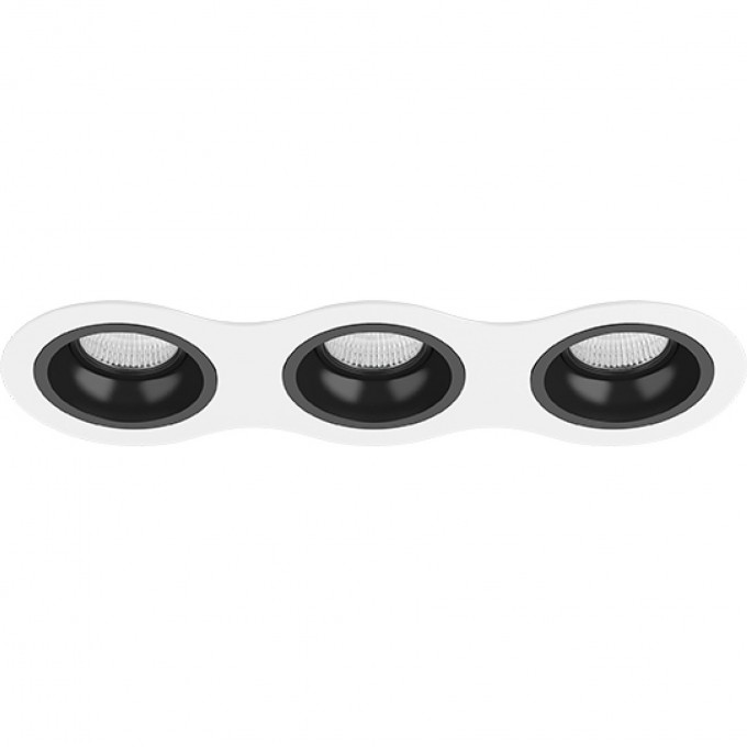 Комплект из светильников и рамки LIGHTSTAR Domino D636070707 Комплект из светильников и рамки LIGHTSTAR Domino D636070707