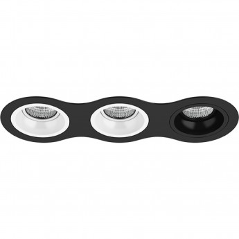 Комплект из светильников и рамки LIGHTSTAR Domino D637060607