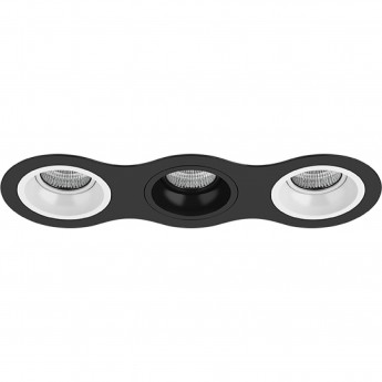 Комплект из светильников и рамки LIGHTSTAR Domino D637060706