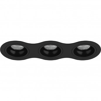 Комплект из светильников и рамки LIGHTSTAR Domino D637070707