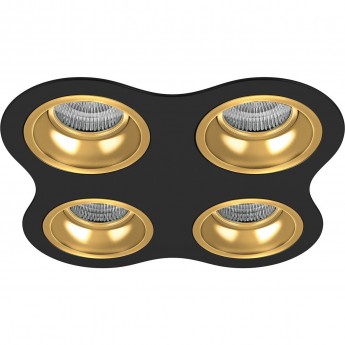 Комплект из светильников и рамки LIGHTSTAR Domino D64703030303