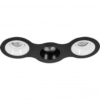 Комплект из светильников и рамки LIGHTSTAR Domino D697060706