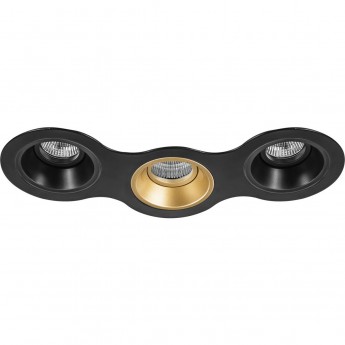 Комплект из светильников и рамки LIGHTSTAR Domino D697070307