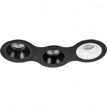 Комплект из светильников и рамки LIGHTSTAR Domino D697070706