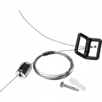 Крепление потолочное LIGHTSTAR NOVE 508971 для тканевого трека для светильников 208xxx черный