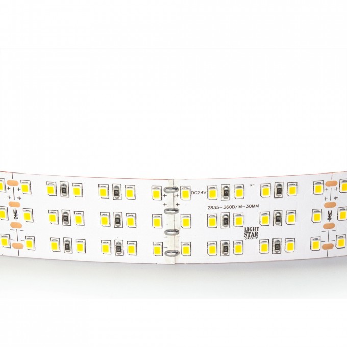 Лента LIGHTSTAR LED 24V 44W 360leds/M 26-28 lm 4000K IP20 5м 423004