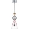 Люстра LIGHTSTAR BELLE LED 1х8W 3000K алюминий/мультиколор 814003