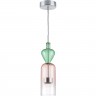 Люстра LIGHTSTAR BELLE LED 1х8W 3000K алюминий/мультиколор 814004
