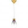 Люстра LIGHTSTAR COLORE LED 1х4W LM 3000K золото/дымчатый 805118