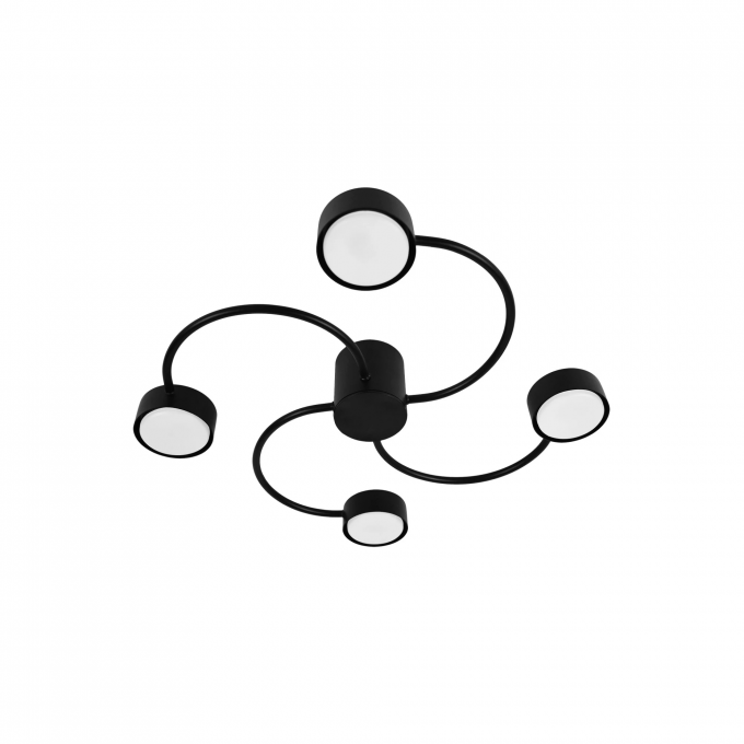 Люстра LIGHTSTAR FICO 4х12W GX53 ЧЕРНЫЙ 740047