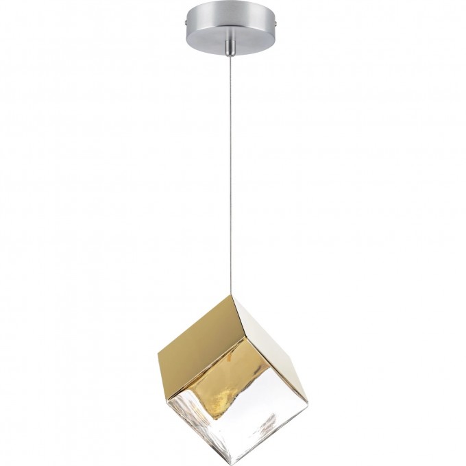 Люстра LIGHTSTAR QUBICA 2W G4 12V золото/прозрачный 805502 Люстра LIGHTSTAR QUBICA 2W G4 12V золото/прозрачный 805502