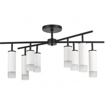 Люстра LIGHTSTAR RULLO 8х50W GU10 черный/белый