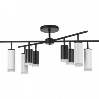 Люстра LIGHTSTAR RULLO 8х50W GU10 черный/белый