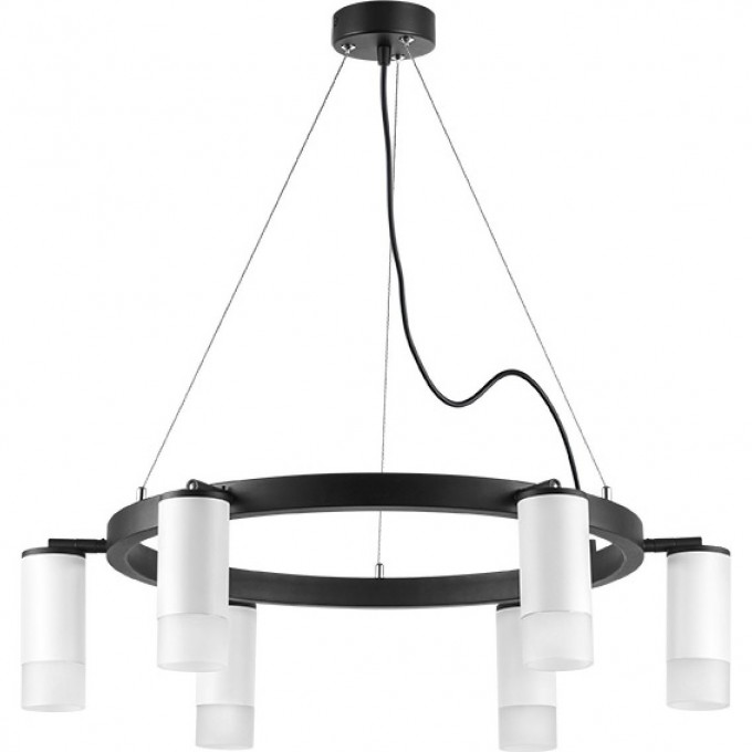Люстра LIGHTSTAR RULLO черный/белый, LR0163661 Люстра LIGHTSTAR RULLO черный/белый, LR0163661