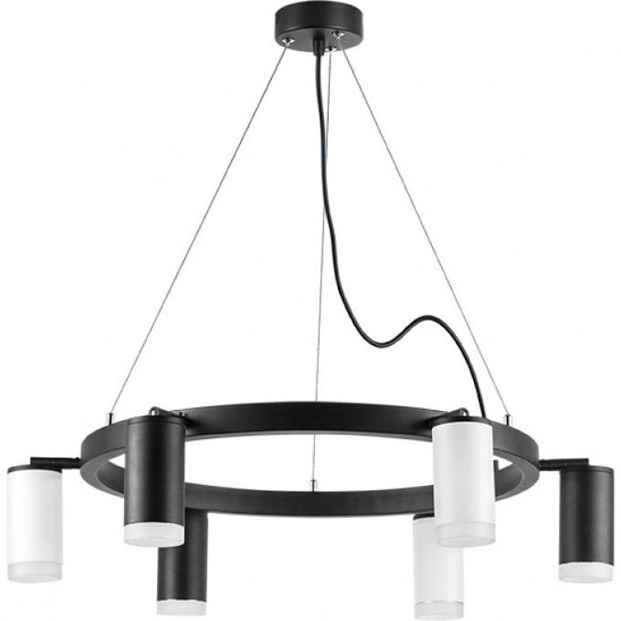 Люстра LIGHTSTAR RULLO черный/белый, LR0163733630 Люстра LIGHTSTAR RULLO черный/белый, LR0163733630