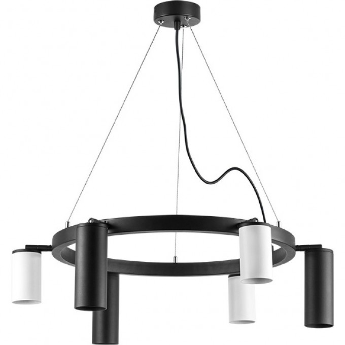 Люстра LIGHTSTAR RULLO черный/белый, LR016873363 Люстра LIGHTSTAR RULLO черный/белый, LR016873363
