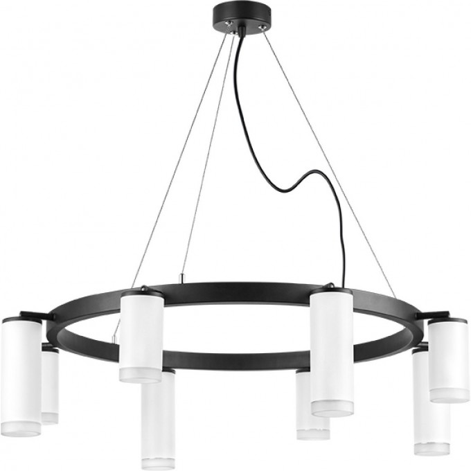 Люстра LIGHTSTAR RULLO черный/белый, LR0183648640 Люстра LIGHTSTAR RULLO черный/белый, LR0183648640