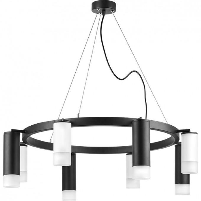 Люстра LIGHTSTAR RULLO черный/белый, LR0183648741 Люстра LIGHTSTAR RULLO черный/белый, LR0183648741