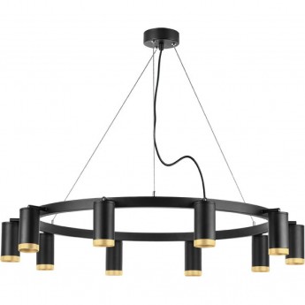 Люстра LIGHTSTAR RULLO черный, LR02037040