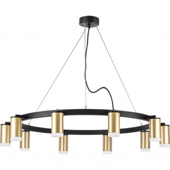 Люстра LIGHTSTAR RULLO черный/золото, LR0204000