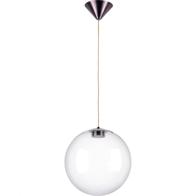 Люстра LIGHTSTAR SFERETTA LED 1х3W LM 3000K кофейный/прозрачный 801010 Люстра LIGHTSTAR SFERETTA LED 1х3W LM 3000K кофейный/прозрачный 801010