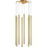 Люстра LIGHTSTAR TUBO LED 40W 2400LM 25G ЗОЛОТО 3000K L8T747333