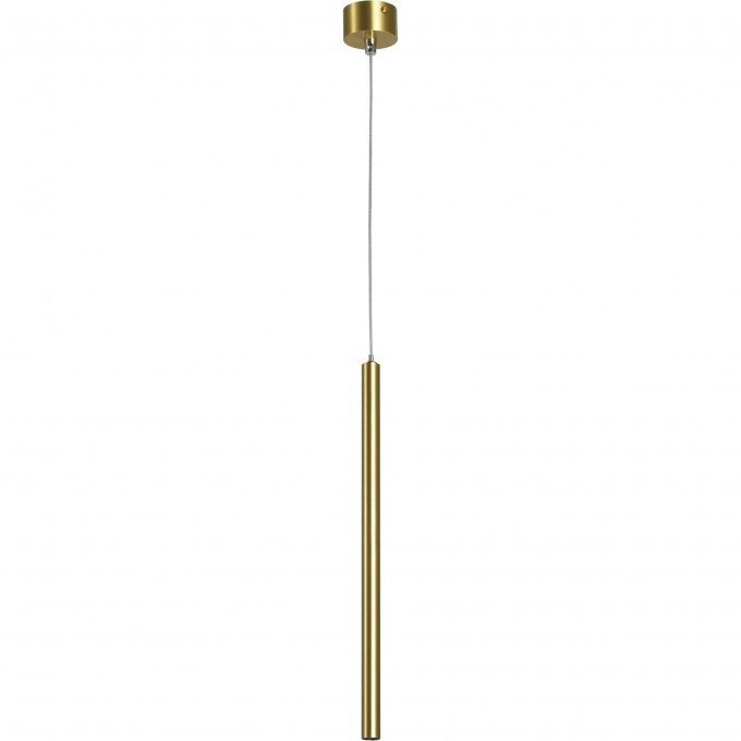 Люстра LIGHTSTAR TUBO LED 5W 320LM 25G 4000K золото 747243 Люстра LIGHTSTAR TUBO LED 5W 320LM 25G 4000K золото 747243