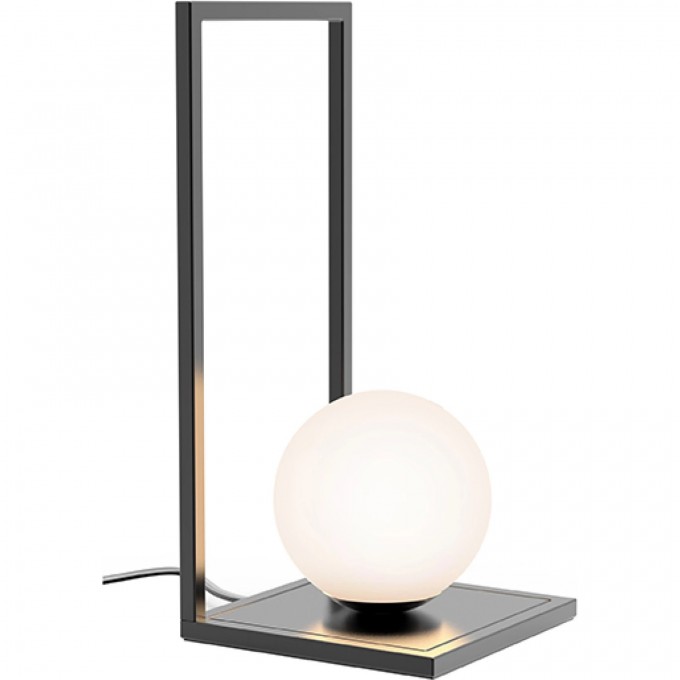Настольная лампа LIGHTSTAR GLOBO LED 6W LM 3000K черный/белый 803910 Настольная лампа LIGHTSTAR GLOBO LED 6W LM 3000K черный/белый 803910