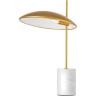 Настольная лампа LIGHTSTAR MARMARA LED 4W 400LM золото/мрамор 3000K 801913