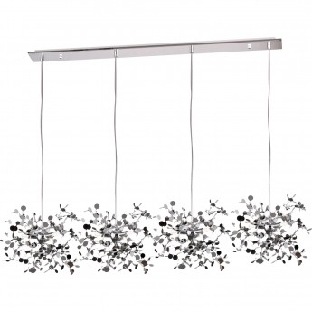 Подвес четверной линейный LIGHTSTAR EXTRA L4PL721134 5W(led) G9 (721134 - 4 + 572144 -1) хром