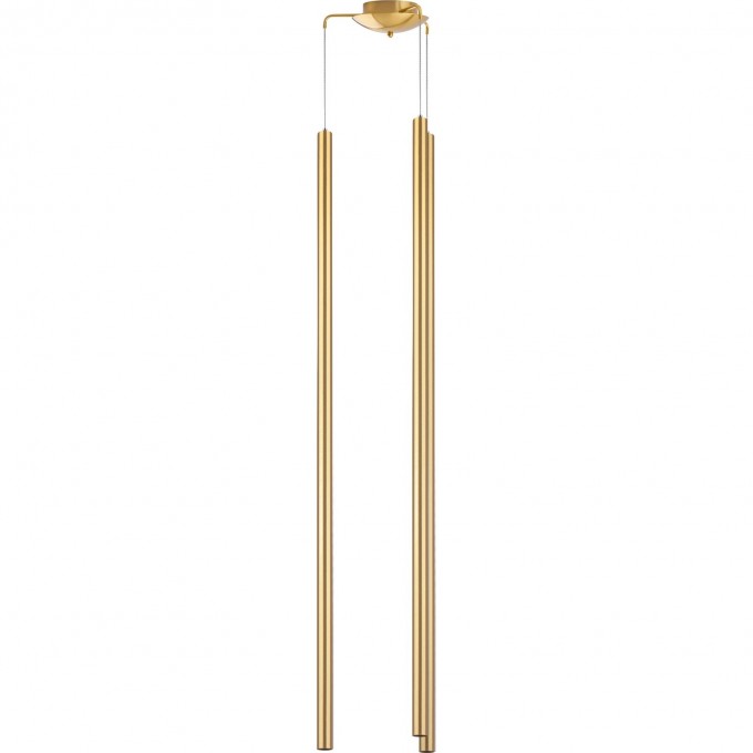 Подвес LIGHTSTAR TUBO LED 15W 900LM 25G золото 3000K L3T747433 Подвес LIGHTSTAR TUBO LED 15W 900LM 25G золото 3000K L3T747433
