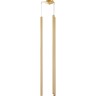 Подвес LIGHTSTAR TUBO LED 15W 900LM 25G золото 3000K L3T747433