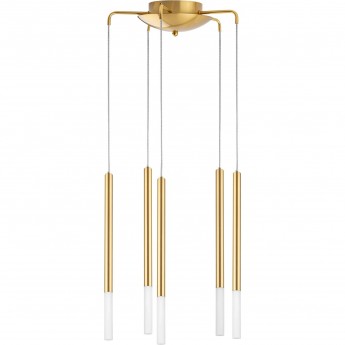 Подвес LIGHTSTAR TUBO L5T747133 LED 25W 1250LM 360G золото 3000K