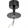 Потолочное крепление LIGHTSTAR RULLO 590107 для светильников 213487 GX53/21648x (D80) черный