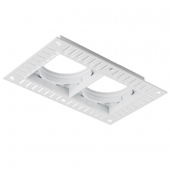 Рамка двойная квадратная скрытого монтажа LIGHTSTAR 075226-01 для светодиодных модулей 0750хх STELLA