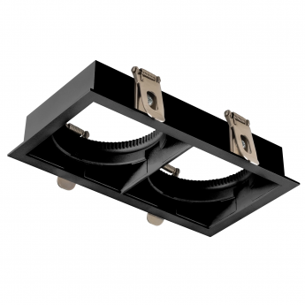 Рамка двойная квадратная встраиваемая LIGHTSTAR 075227 для светодиодных модулей 0750хх STELLA